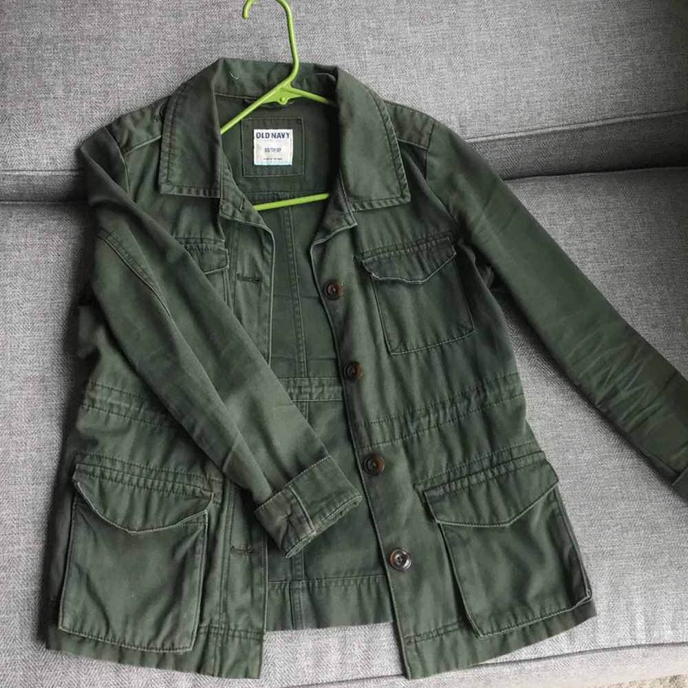 Old Navy army green jacket